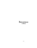 RIDGEFIELD, CT:  Ridgefield in Review