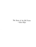 GLEN ELLYN, IL:  GLEN ELLYN - THE STORY OF AN OLD TOWN.  With genealogical sketches.