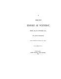 WINTHROP, ME: BRIEF HISTORY OF WINTHROP, from 1764 to October, 1855.