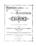 ROCK ISLAND, IL:  PORTRAIT & BIOGRAPHICAL ALBUM OF ROCK ISLAND COUNTY  (Hardcover)