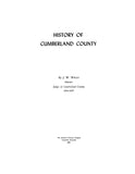 CUMBERLAND, KY:  HISTORY OF CUMBERLAND COUNTY.