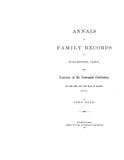 WINCHESTER, CT: ANNALS & FAMILY RECORDS OF WINCHESTER.