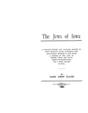IOWA:  THE JEWS OF IOWA