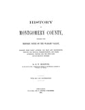 MONTGOMERY, IN:  HISTORY OF MONTGOMERY COUNTY (Hardcover)