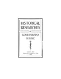 GOULDSBOROUGH, ME: HISTORICAL RESEARCHES OF GOULDSBOROUGH. (Softcover)