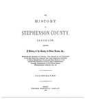STEPHENSON, IL:  HISTORY OF STEPHENSON COUNTY  (Hardcover)