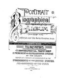 JEFFERSON, IA:  PORTRAITS & BIOGRAPHICAL ALBUM OF JEFFERSON & VAN BUREN COUNTIES, Containing Full Page Portraits & Biographical Sketches of Prominent & Representative Citizens of the County. (Hardcover)
