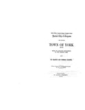 YORK, ME: ANCIENT CITY OF GORGEANA & MODERN TOWN OF YORK, From its Earliest Settlement to the Present Time[1874]; Also its Beaches & Summer Resorts.