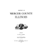 MERCER, IL:  HISTORY OF MERCER COUNTY.  With biographical sketches. (Softcover)