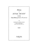 DUVAL, FL:  HISTORY OF DUVAL COUNTY, Including History of East Florida.