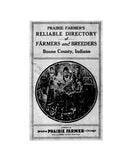 BOONE, IN:  PRAIRIE FARMER'S RELIABLE DIRECTORY OF FARMERS & BREEDERS, BOONE CO.