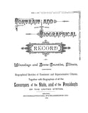 WINNEGABO, IL:  PORTRAIT & BIOGRAPHICAL RECORD OF WINNEBAGO & BOONE COUNTIES  (Hardcover)