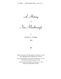 NEW MARLBOROUGH, MA:  HISTORY OF NEW MARLBOROUGH. (Softcover)