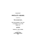 WOODBURY, CT:  MORTALITY RECORD, of the Town of Woodbury, 1672-Present [1898]
