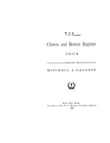 CLINTON, ME: THE CLINTON & BENTON REGISTER, 1904. [Town Histories & Directories]. (Softcover)
