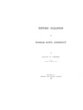WINDHAM, CT: HISTORIC GLEANINGS IN WINDHAM COUNTY.