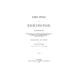 NEWINGTON, CT: EARLY ANNALS OF NEWINGTON.