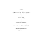 WILMINGTON, DE:  RECORDS OF THE HOLY TRINITY (OLD SWEDES) CHURCH, WILMINGTON, DE, from 1697 to 1773. (Hardcover)