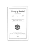 STRATFORD, CT:  HISTORY OF STRATFORD, 1639-1939. (Hardcover)