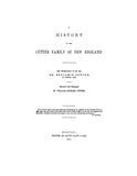 CUTTER: History of the Cutter family of New England 1875