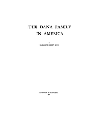 Dana Family in America 1956