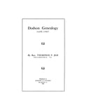 DODSON GENEALOGY, 1600-1907. 1908