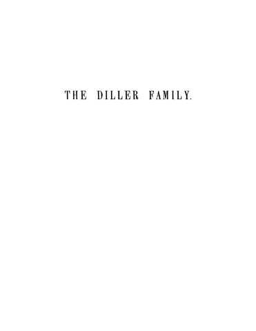 Diller Family [of Pennsylvania] 1877