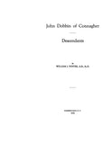 DOBBIN: John Dobbin of Connagher descendants 1936