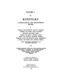 HARLLEE Kinfolks: A Genealogical and Biographical Record of Thomas and Elizabeth (Stuart) Harllee; Andrew and Agnes (Cade) Fulmore; etc. 1934