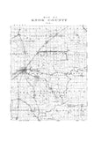 KNOX, IL:  HISTORY OF KNOX COUNTY [re-printed without Historical Encyclopedia of Illinois, available separately]. (Hardcover)