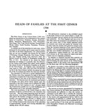 CONNECTICUT:  HEADS OF FAMILIES IN THE FIRST CENSUS OF THE U.S., taken in the Year 1790: CONNECTICUT  (Hardcover)
