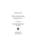 DANIELSON, CT: HISTORICAL MEMOIR OF THE WEST OR BROOKLYN SIDE, DANIELSON, Connecticut: (Softcover)