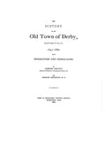 DERBY, CT:  HISTORY OF THE OLD TOWN OF DERBY, 1642-1880, with Biogr. & Gen. (Hardcover)