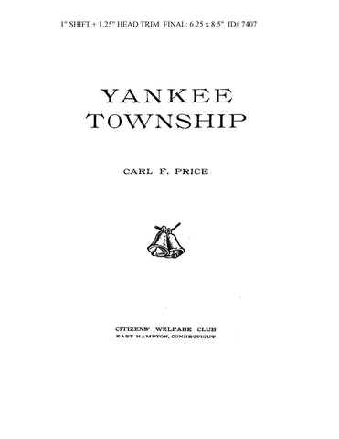 EAST HAMPTON, CT:  [EAST HAMPTON] YANKEE TOWNSHIP.