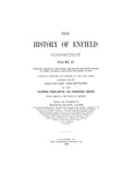 ENFIELD, CT:  HISTORY OF ENFIELD from the Beginning to 1850  (Hardcover)