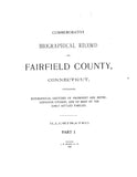 FAIRFIELD, CT: COMMEMORATIVE BIOGRAPHICAL RECORD OF FAIRFIELD COUNTY (Hardcover)