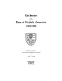 LITCHFIELD, CT:  HISTORY OF THE TOWN OF LITCHFIELD, 1720-1920.