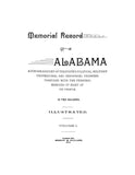ALABAMA: MEMORIAL RECORD OF ALABAMA (Hardcover)