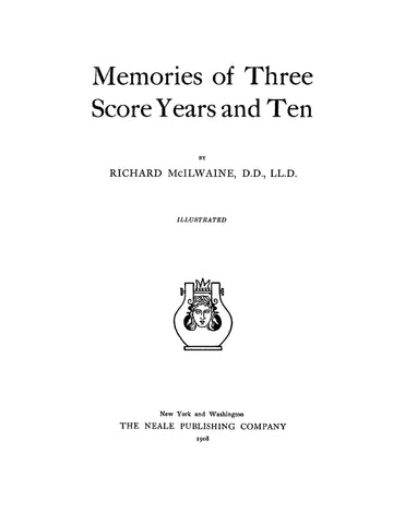 44th INFANTRY, VA: Memories of Three Score Years and Ten