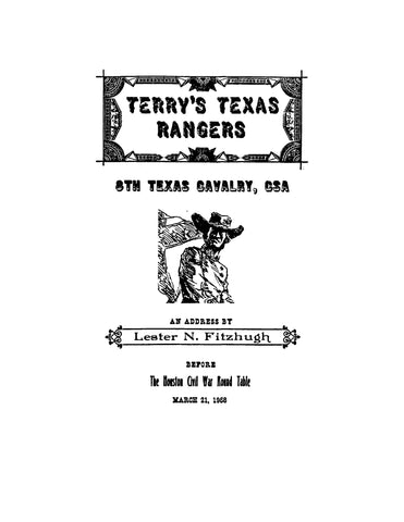8th Cavalry TX: Terry's Texas Rangers, 8th Texas Cavalry CSA (Softcover)