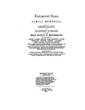 ALDEN: Family Memorial, the Family of Alden (Extracted from Genealogy of Fourteen Families of New England) (Softcover)
