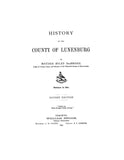 CANADA, NOVA SCOTIA: HISTORY OF THE COUNTY OF LUNENBURG.  2nd ed.