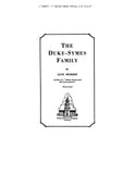 DUKE - SYMES Family 1940