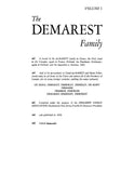 DEMAREST: The Demarest Family, a Record of the DeMarets Family in France, the Holy Land in the Crusades, etc (Hardcover)