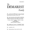 DEMAREST: The Demarest Family, a Record of the DeMarets Family in France, the Holy Land in the Crusades, etc (Hardcover)