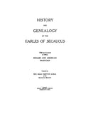 EARLE: History and Genealogy of the Earles of Secaucus, with an Account of other English and American Branches