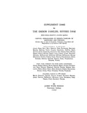 EMISON Supplement: partial genealogies of Emison families of Kentucky and Virginia. 1962