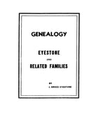 EYESTONE: Genealogy of Eyestone and Related Families 1948