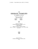 Ebersol Families in America, 1727-1937, including Ebersole, Ebersol, Eversole, Eversull
