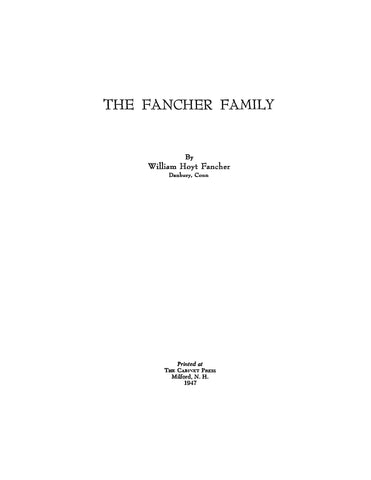 FANCHER Family 1947